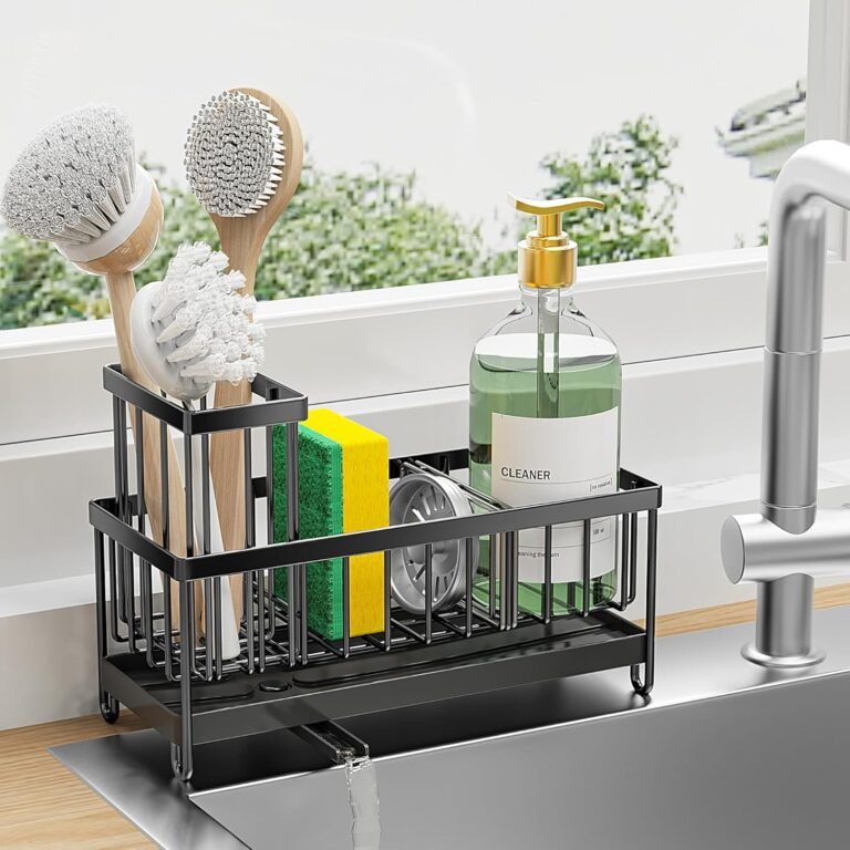Cisily Black Sponge Holder & Kitchen Sink Caddy 2 817NZ3rrbIL. AC SL1500 Brimyo – Home Improvement, Furniture, Lawn & Pet Product Reviews
