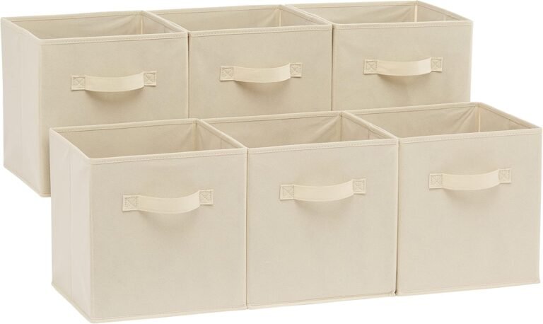 Amazon Basics Collapsible Fabric Storage Cubes Organizer with Handles – The Ultimate Storage Solution (Pack of 6) 3 916dIt3AmOL. AC SL1500 Brimyo – Home Improvement, Furniture, Lawn & Pet Product Reviews